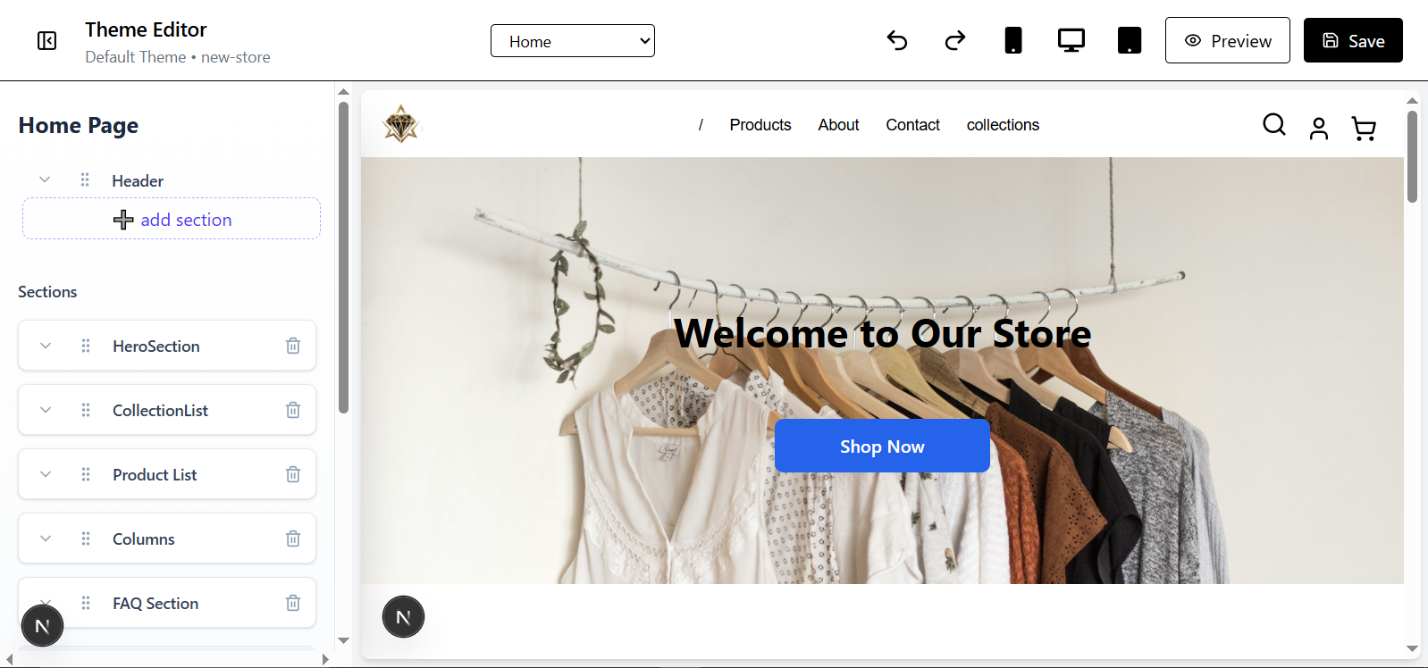 Multi-Tenant Ecommerce SaaS Platform